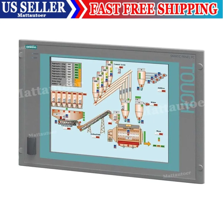 Промышленный компьютер Siemens 6AV7872-1BA20-1AC0 SIMATIC Panel PC 677B