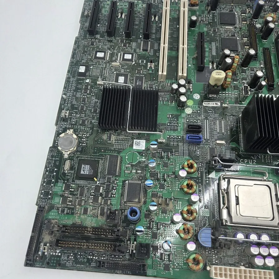 Сервер Dell PowerEdge 2900 III Motherboard 0NX642 NX642 w/ 2x Xeon E5410 2.33GHz — фото лота 2