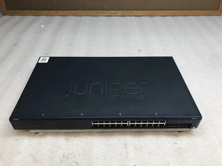 Коммутатор Juniper EX2200-24P-4G 24 Port POE Gigabit Managed Ethernet Switch