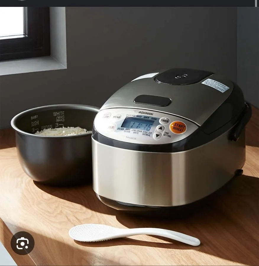 Рисоварка Zojirushi Micom NS-LGC05 Rice Cooker & Warmer Stainless Black