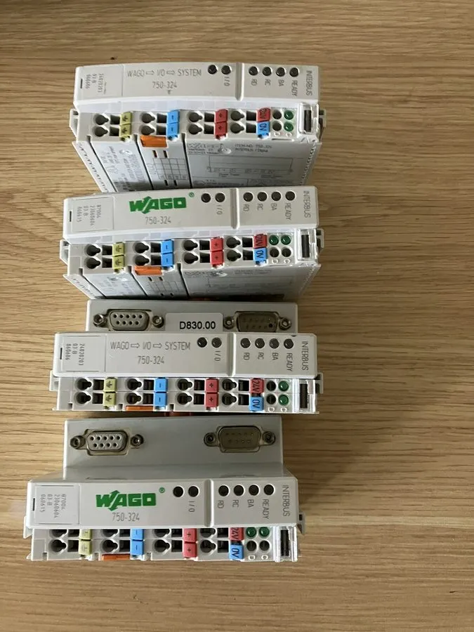 Шлюз полевой шины Wago 750-324 Interbus Coupler I/O Module 24VDC — фото лота 1
