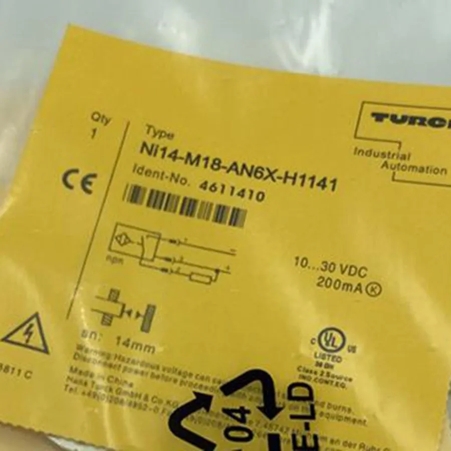 Датчик приближения TURCK NI14-M18-AN6X-H1141 Proximity switch sensor