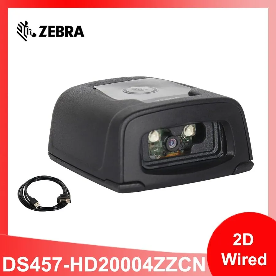 Сканер штрих-кода Zebra DS457-HD20004ZZCN USB/RS232 1D/2D Fixed Mount Barcode Sc