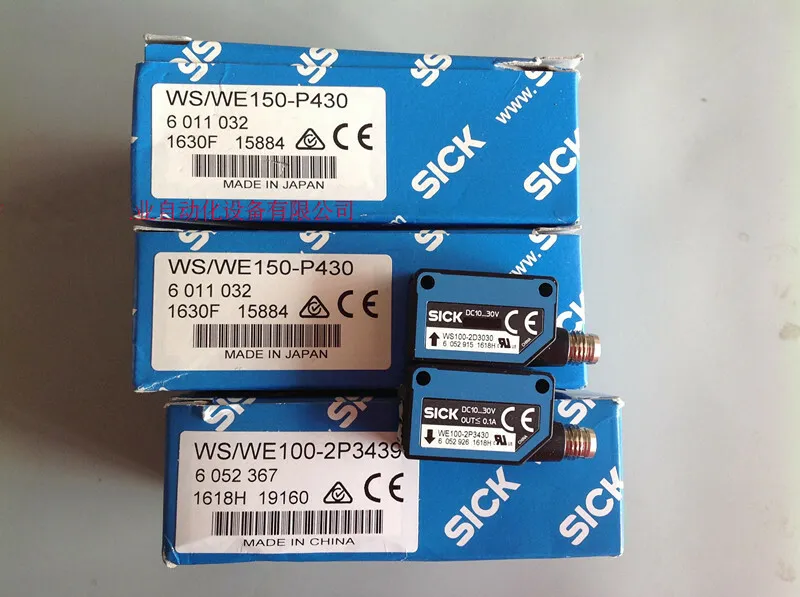 Фотоэлектрический датчик SICK WS/WE150-P430 Photoelectric Sensor One