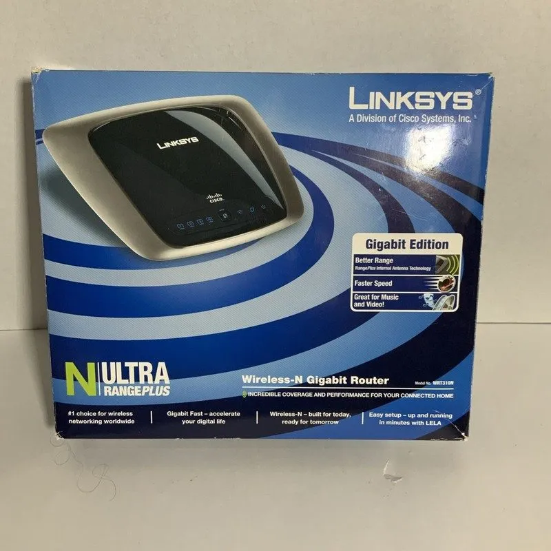 Маршрутизатор Cisco-Linksys WRT310N 320N and e1000 Wireless-N Gigabit Router