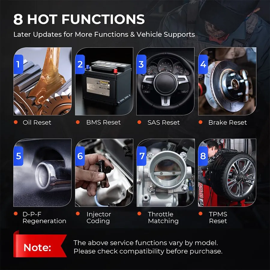Диагностический сканер 2026 Launch CRP129X OBD2 Car Scanner Engine ABS SRS SAS D — фото лота 2