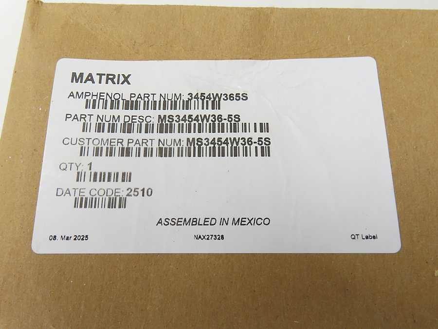 Фото лота MS3454W36-5S от продавца №70948