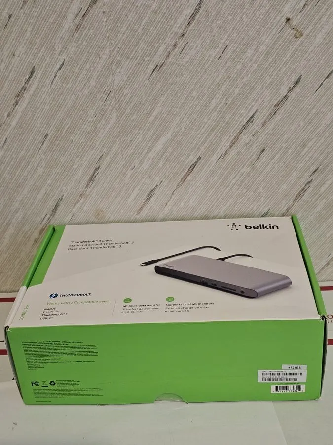 Док-станция Belkin Thunderbolt 3 Dock Pro USB-C F4U097TT