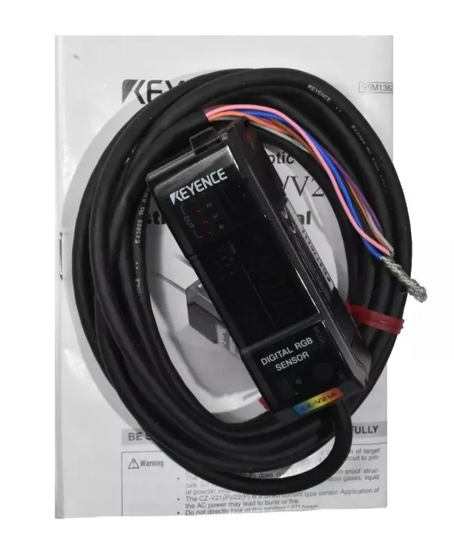 Фотоэлектрический датчик KEYENCE CZ-V21A RGB PHOTOELECTRIC FIBER OPTIC SENSOR