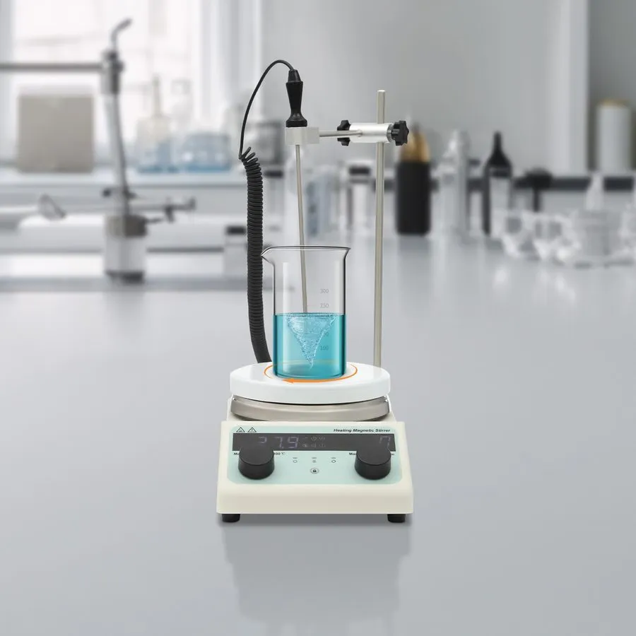Магнитная мешалка Magnetic Stirrer 1500rpm Electric Stirrer Digital Magnetic Sti