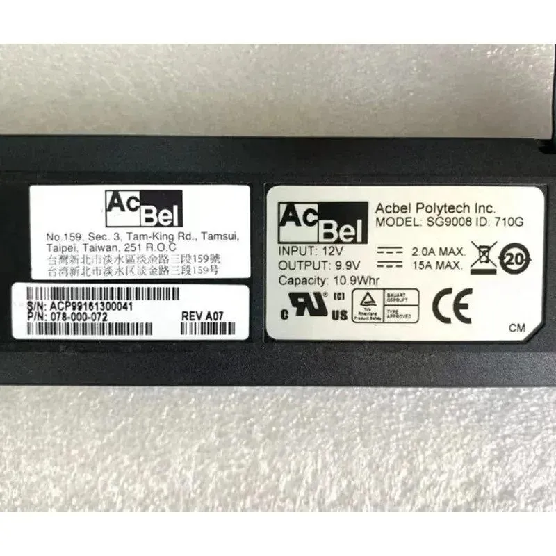 Батарея SG9008 Battery для EMC 078-000-072 BBU VNXe3100 VNXe3150 VNX5400