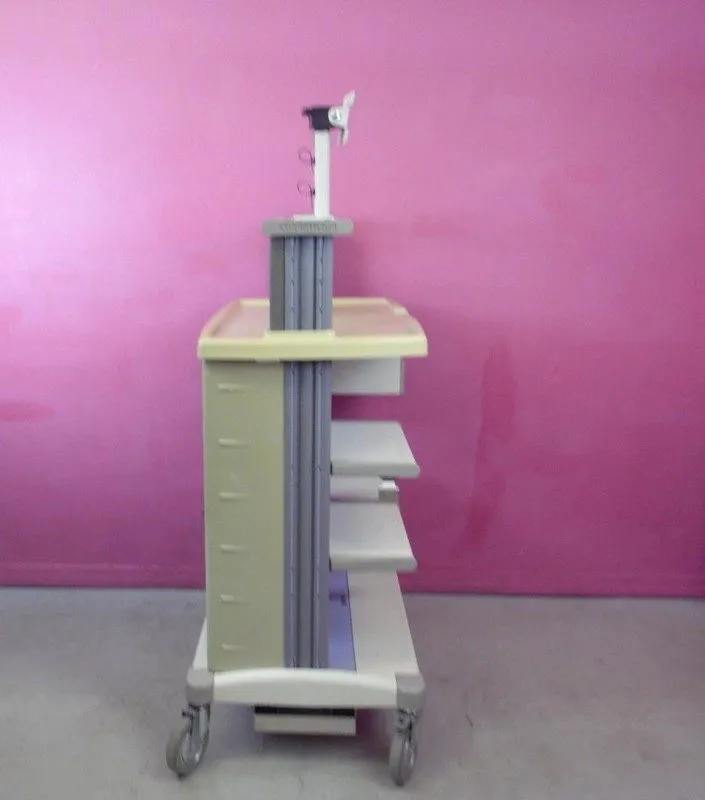Эндоскоп Olympus WM-D60 Workstation Endoscope Endoscopy Cart Stand w/ Video Moni — фото лота 4