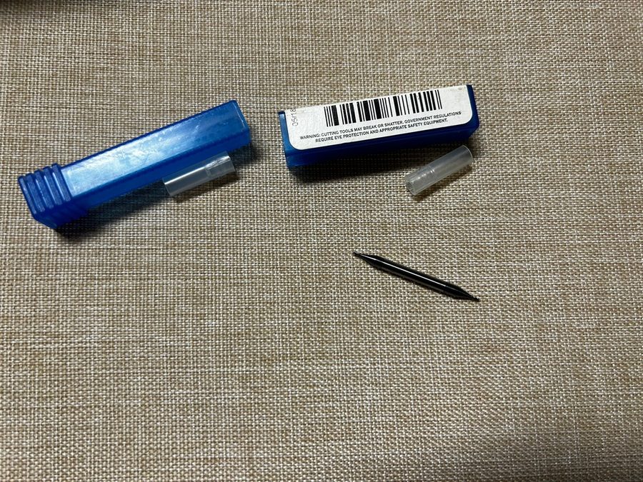 Режущий инструмент Niagara Cutter EDP# 89821 Carbide Endmill CSD430 1/32x1/8x1/1 — фото лота 2