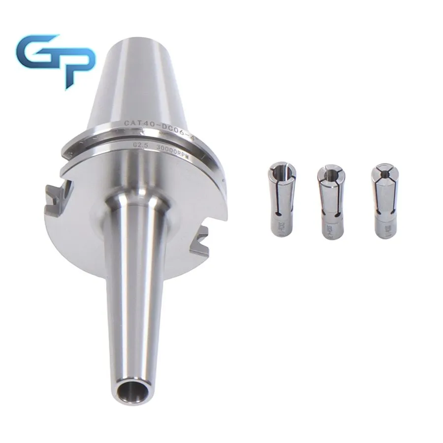 Режущий инструмент Labwork CAT40-DC06-4 Inch Slim Collet Chuck Set w/ 3 Collets  — фото лота 2