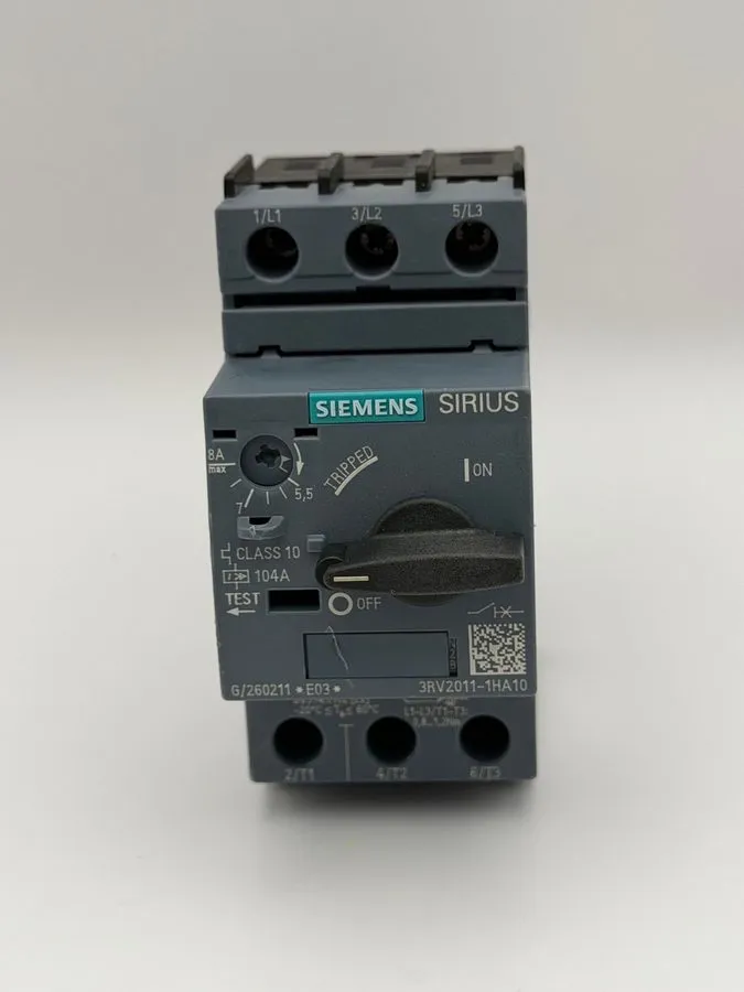 Автоматический выключатель Siemens 3RV2011-1HA10 Motor Protection Circuit Breake