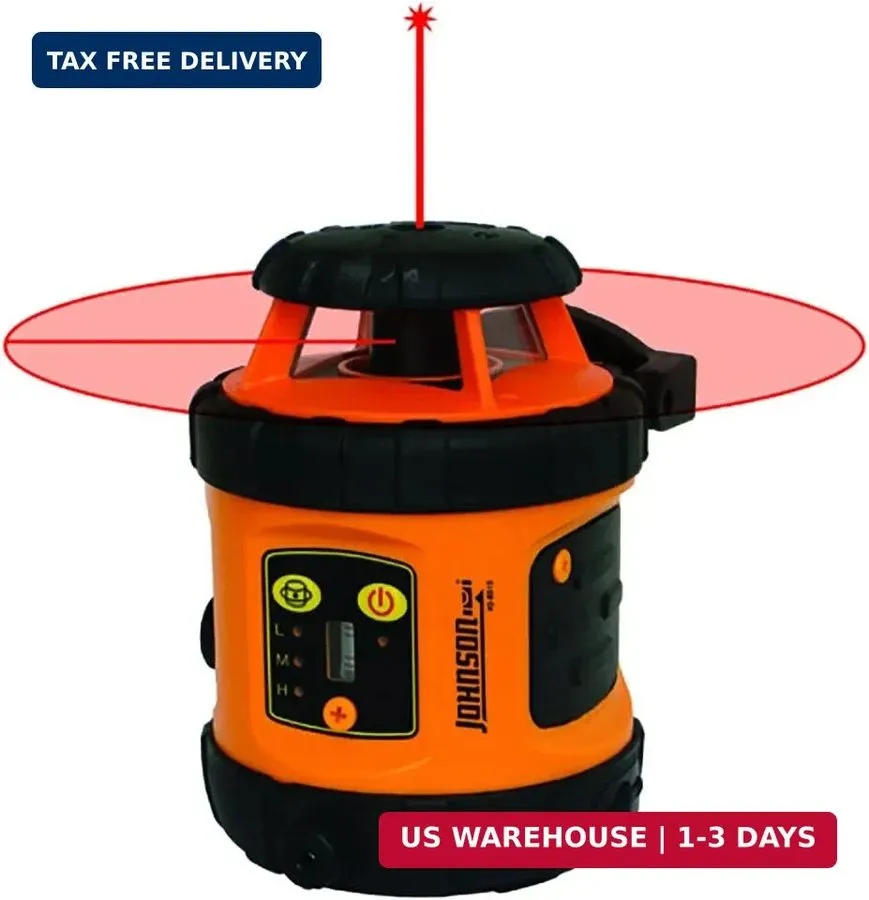 Нивелир JOHNSON LEVEL 40-6517 ROTARY LASER SELF LEVELING LEVEL KIT SALE 4453460