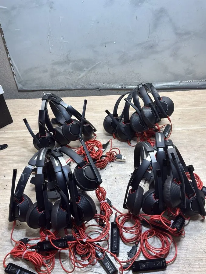 VoIP-шлюз 19 Plantronics Poly C5210 USB-A Mono One-Ear Headset / Preowned/JUA388 — фото лота 1