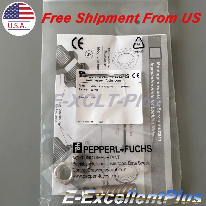 Датчик приближения Pepperl+Fuchs NBB4-12GM30-E2-V1 Inductive Proximity Sensor