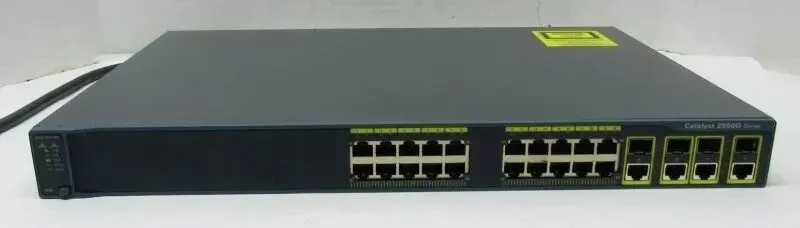 Коммутатор Cisco WS-C2960G-24TC-L 24-Port Gigabit w/ 1Gb SFP Switch 2960G