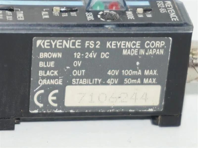Датчик Keyence FS2-65 Fiber Amplifier Sensor