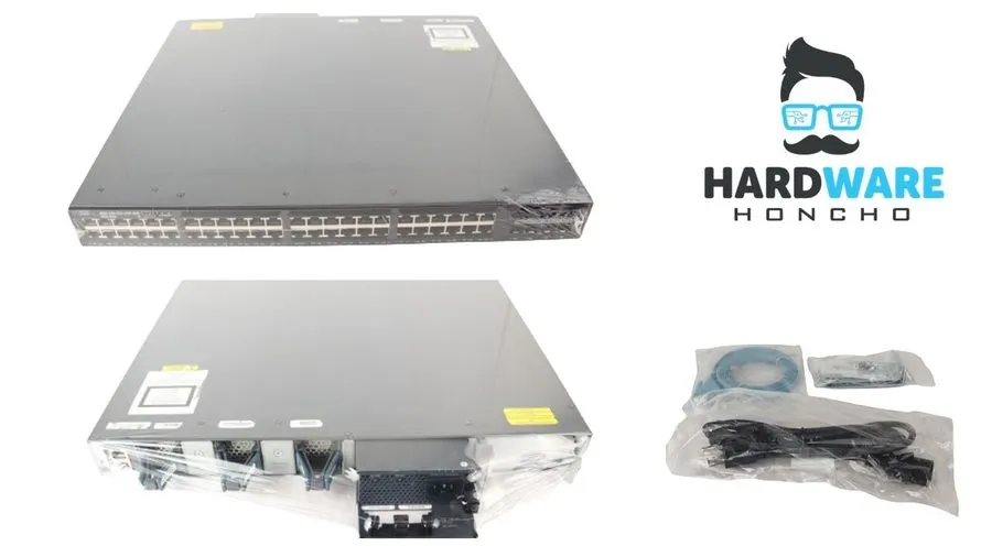 Коммутатор Cisco WS-C3650-48FS-E 48-Port GE PoE+ 4x 1G Uplinks Switch