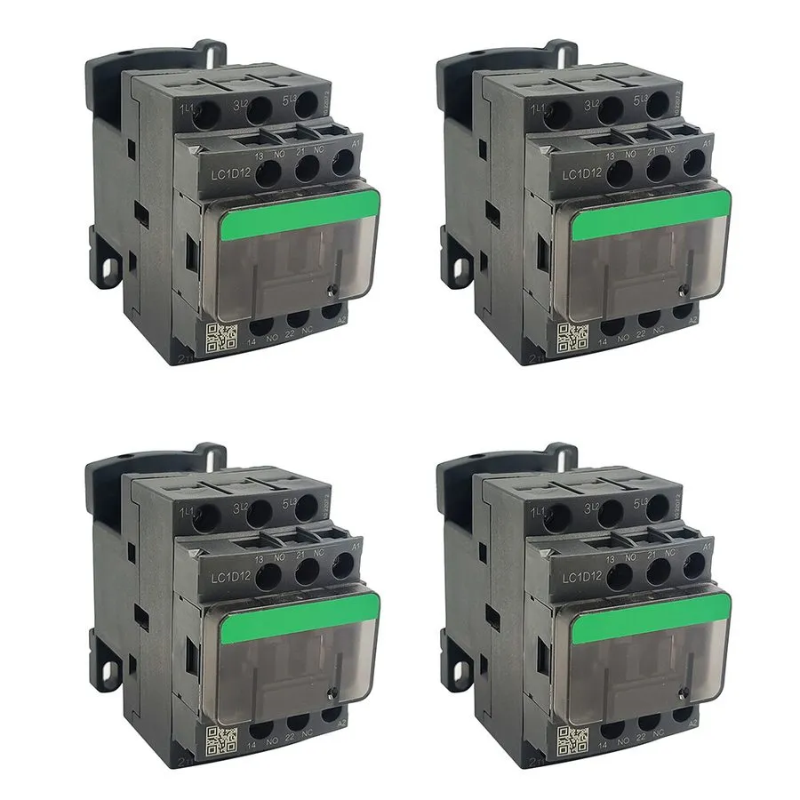 Контактор LC1D12U7 Contactor: 3 Pole NO x3 Auxiliary Contactors: NO+NC 240VAC 12