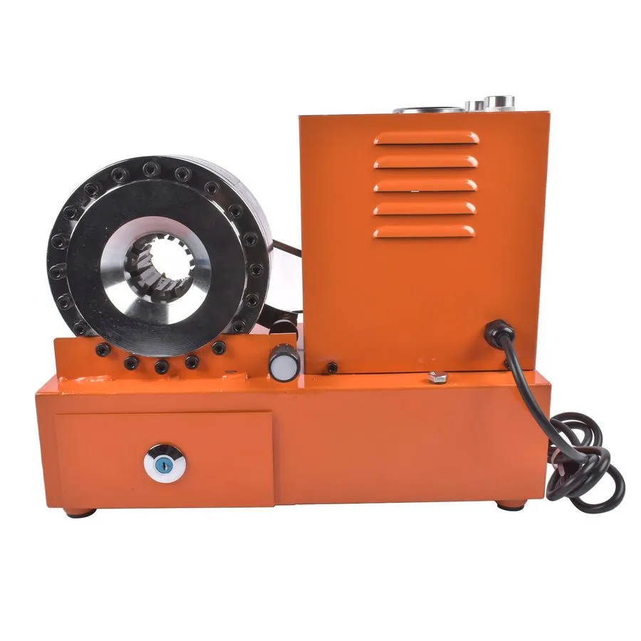 Трубопроводная арматура Electric Hydraulic Hose Crimper Tool + 8 Dies-110V Porta — фото лота 1