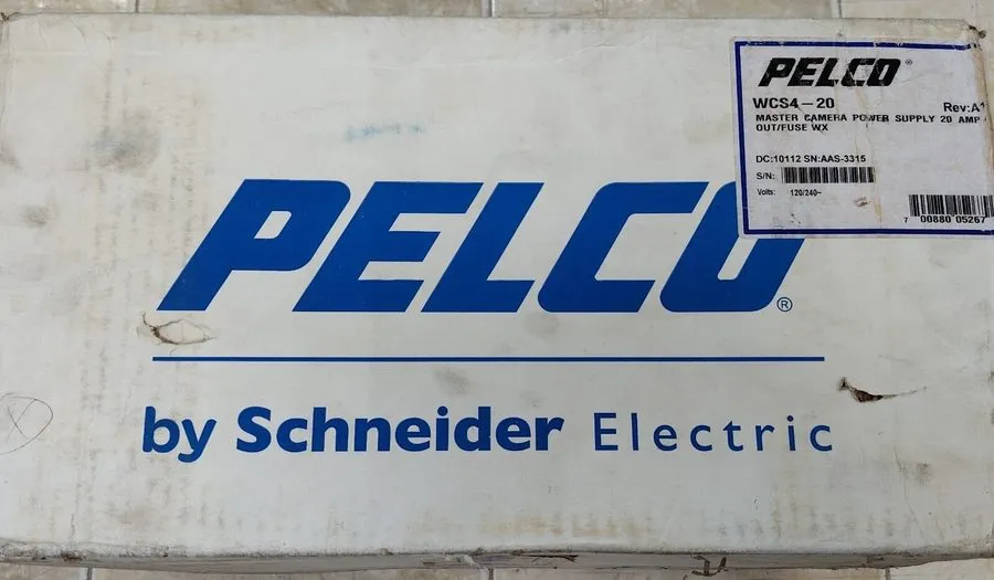 Блок питания SCHNEIDER ELECTRIC, PELCO WCS4-20, MASTER CAMERA POWER SUPPLY 20 AM — фото лота 2