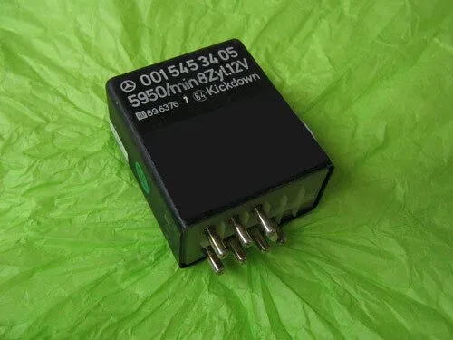 Реле 0015453605, Mercedes Benz 380SEC 380SEL 380SL 1982 Kaehler Fuel Pump Relay