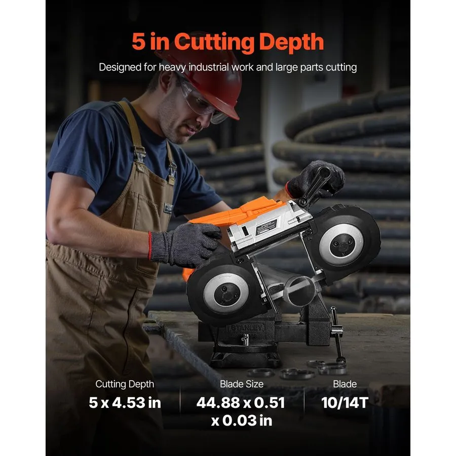 Оборудование ЧПУ 20V Brushless Cordless Band Saw 5in Cutting Depth 360W 0-120m/m