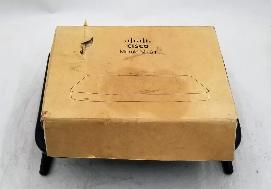 Маршрутизатор Cisco Meraki MX64-HW Router/Security Firewall 4-Port Cloud Managed