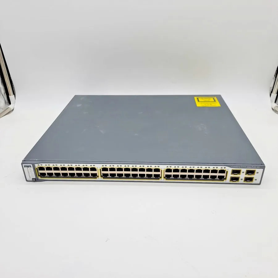 Коммутатор Cisco Catalyst WS-C3750V2-48PS-S 48-Port PoE Switch WS-C3750-48PS-S