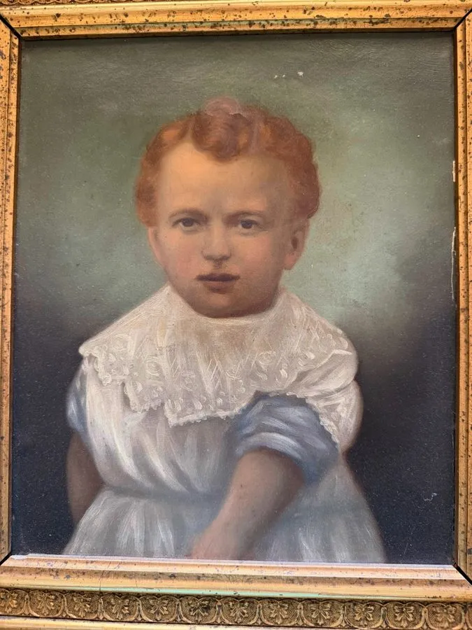 Лабораторный прибор ANTIQUE OIL PAINTING CIRCA. 1820-1850 EAST COAST UNSIGNED, Y — фото лота 2
