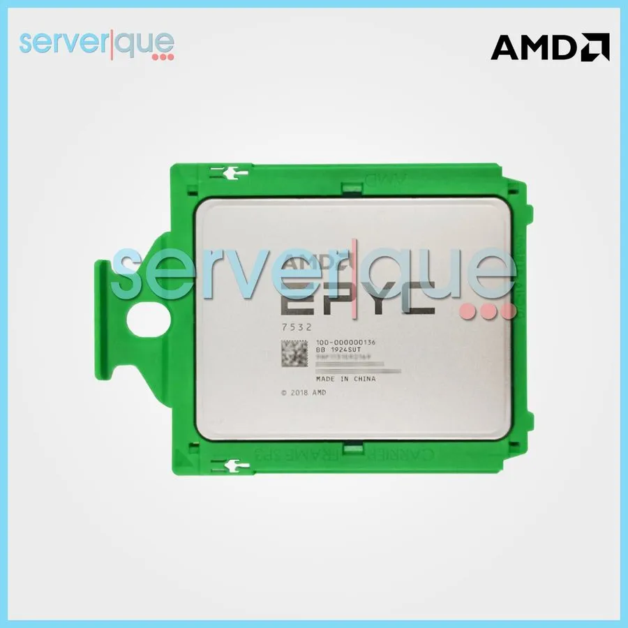 Процессор 100-000000136 AMD EPYC 7532 32-Core 2.40GHz 200W SP3 Dell Locked Proce
