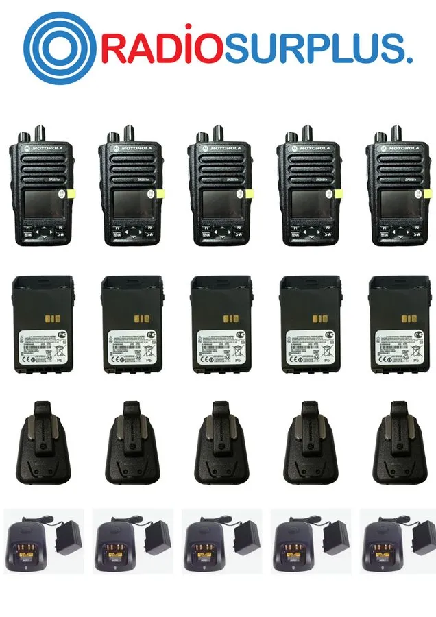 Антенна 2 x Motorola DP3661E VHF Radio MDH69JDQ9RA1AN & PMAD4147 Antenna only