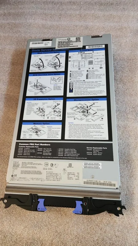 Сервер IBM Blade Server Expansion Option 8843-21U / FRU PN: 26K5967 / PN: 25K946