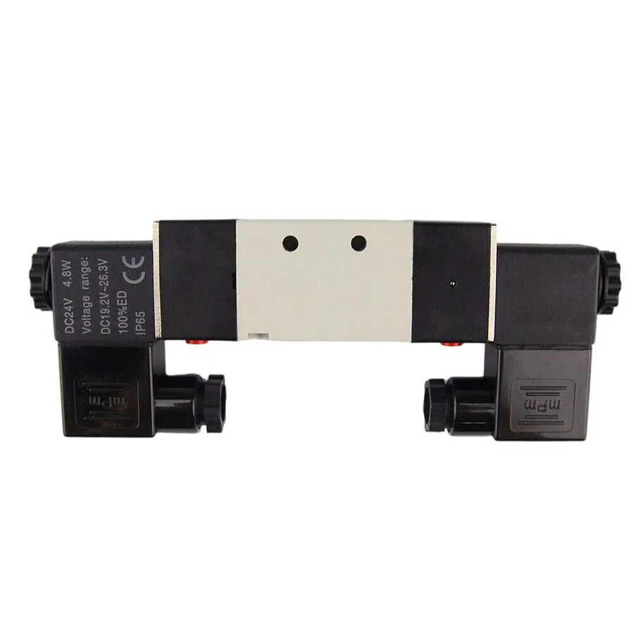 Электромагнитный клапан Airtac 4V220-08 24VDC Pneumatic Solenoid Air Valve 5Port