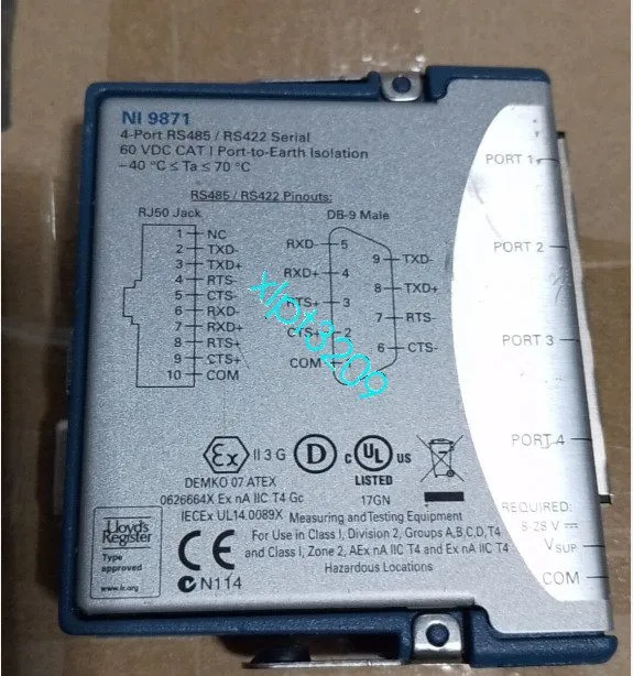 Модуль National Instruments NI-9871 Serial Interface Module