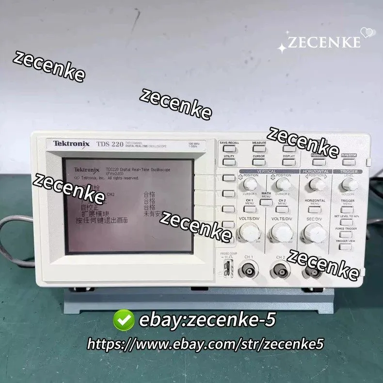 Осциллограф 2 Channel Tektronix TDS220 100Mhz Digital Oscilloscope 1GS/s