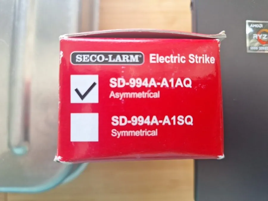 Оборудование видеонаблюдения Seco-Larm Electric Strike Asymmetrical для Wooden D — фото лота 1