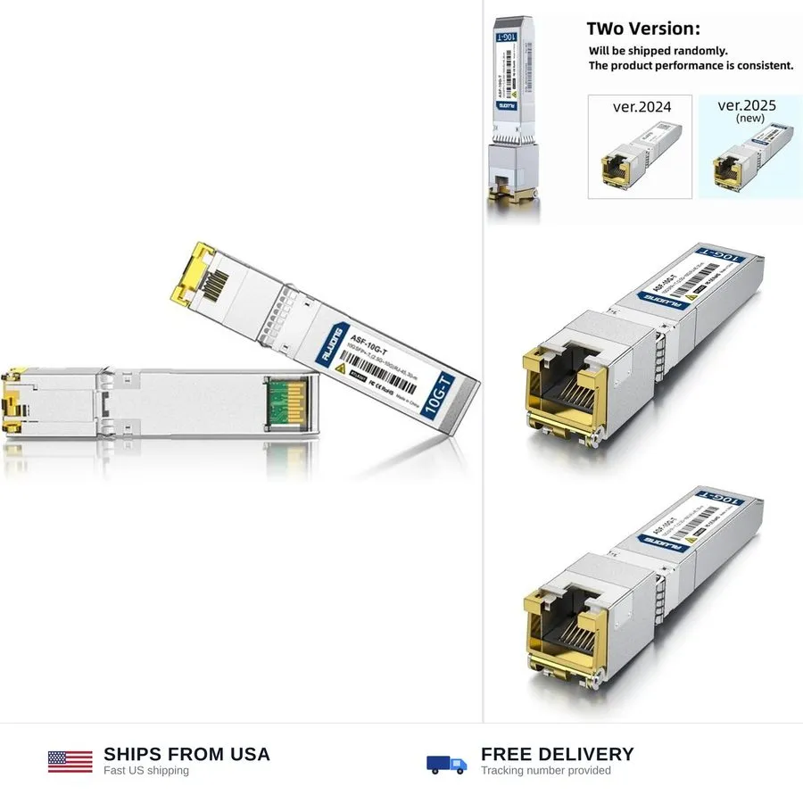 Трансивер Cisco SFP-10G-T-X SFP+ 10GBASE-T Copper RJ45 Transceiver 30m w/ Hologr