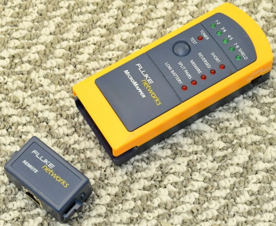 Тестер Fluke Network MicroMapper MT-8200-49A Wiremap Checker