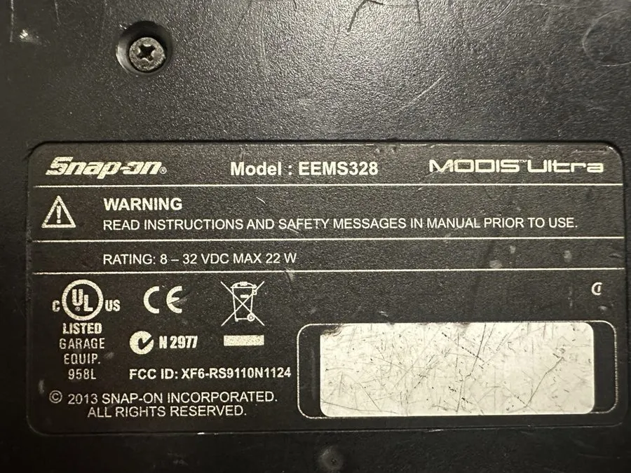 Диагностический сканер 2022 SNAP ON MODIS ULTRA EEMS328 DIAGNOSTIC SNAPON SCANNE