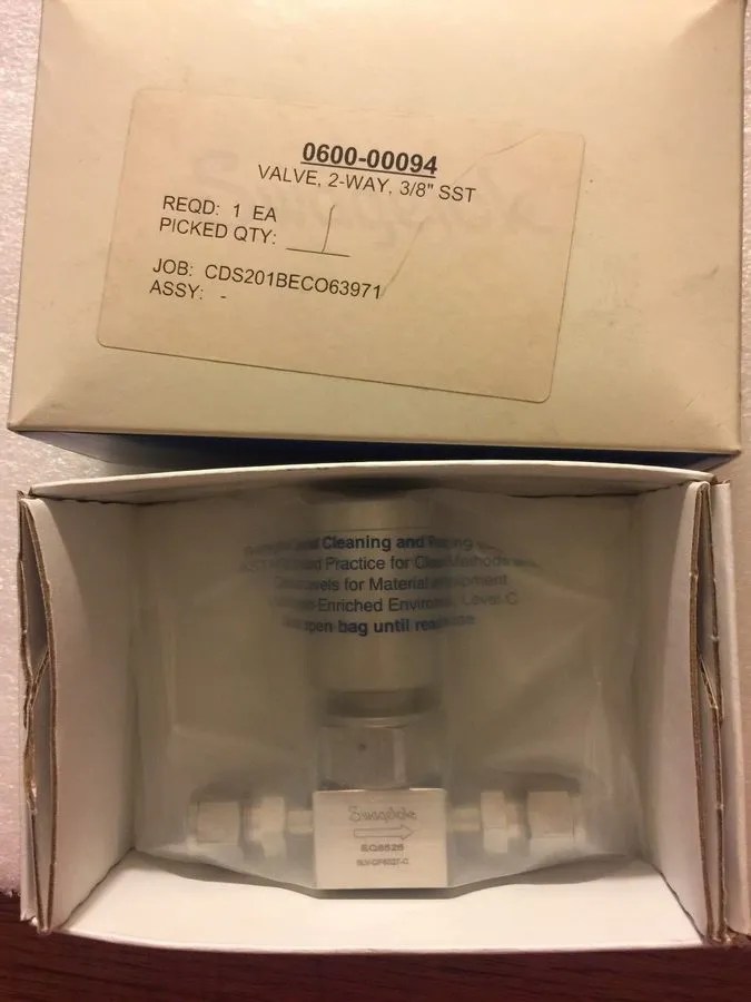 Клапан Swagelok 6LV-DF8327-C High-Purity Diaphragm Valve NB4980