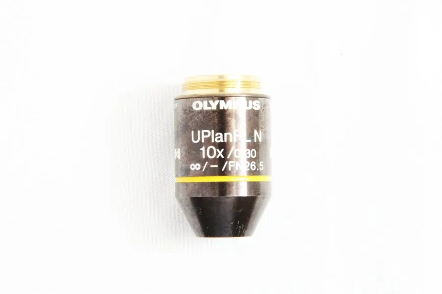 Объектив микроскопа Olympus UPlanFL N 10x / 0.30 infi/- FN26.5 Microscope Object