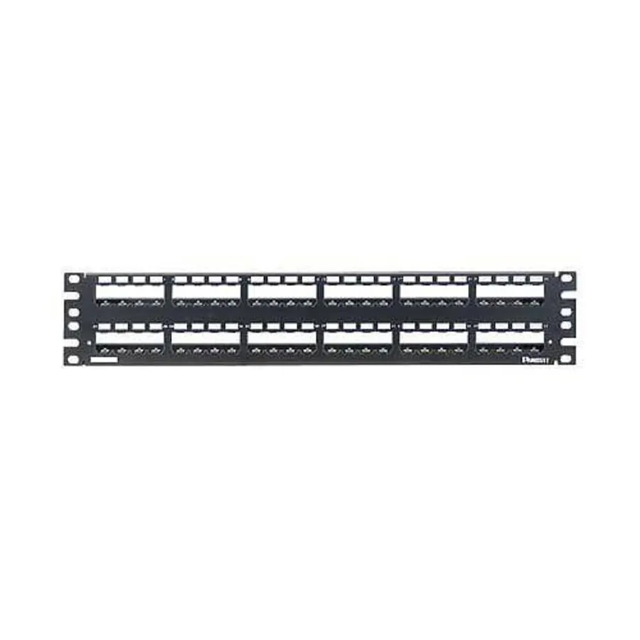 Патч-панель Panduit CP48WSBLY 2U 48-Port Mini-Com Keystone Patch Panel w/ Strain