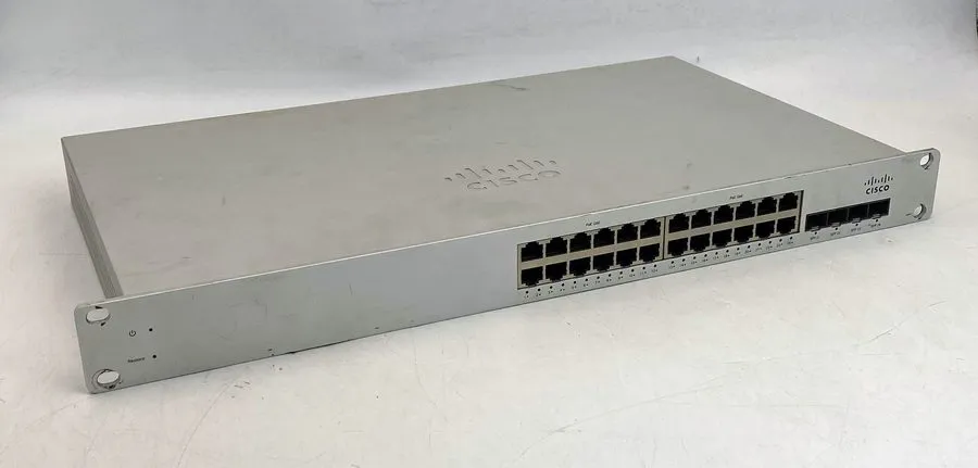 Коммутатор Cisco Meraki MS220-24P-HW 24-Port Gigabit PoE+ Switch 4x SFP 370W