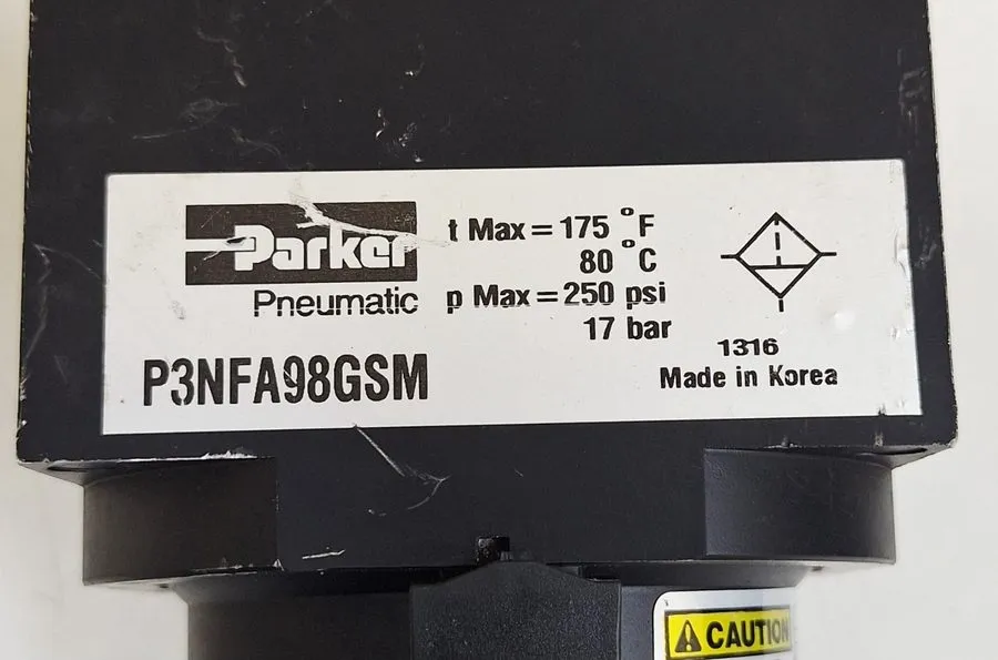 Лубрикатор PARKER P3NFA98GSM PNEUMATIC LUBRICATOR