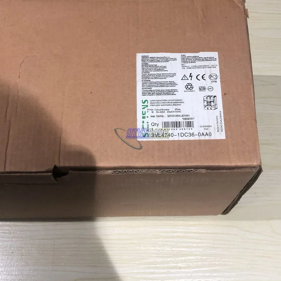 Автоматический выключатель Siemens 3VL4740-1DC36-0AA0 Fixed Molded Case Circuit 