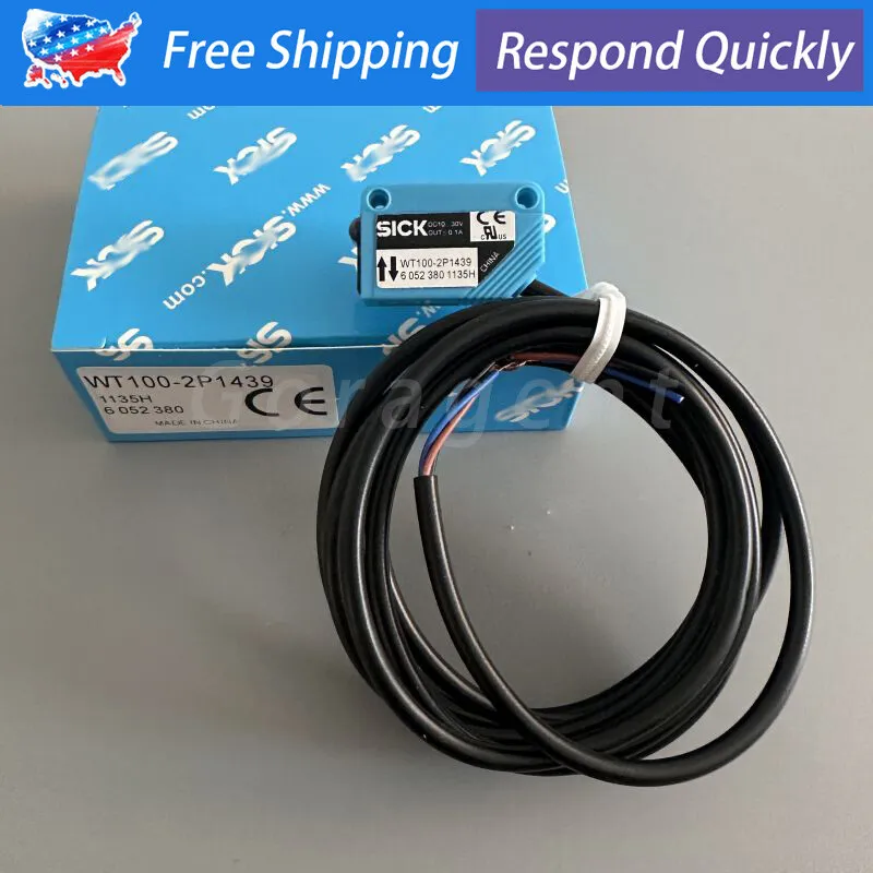 Фотоэлектрический датчик SICK WT100-2P1439 6052372 Photoelectric Sensor